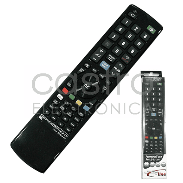 Comando Universal Dedicado p/ TVs LCD SONY 