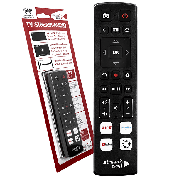 Comando Universal SIMPLEX TV Stream Play - Jolly Line 1