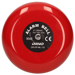 Campainha Industrial 230V 90dB (Vermelho) - ORNO