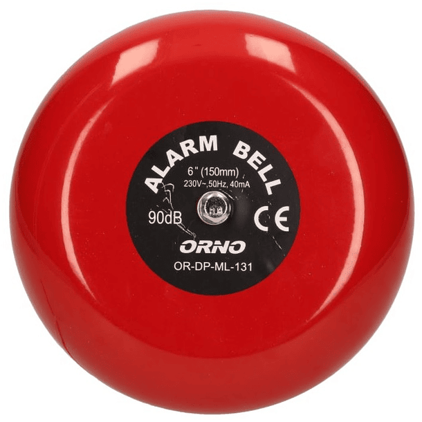 Campainha Industrial 230V 90dB (Vermelho) - ORNO 1