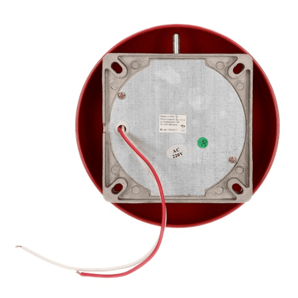 Campainha Industrial 230V 90dB (Vermelho) - ORNO 4