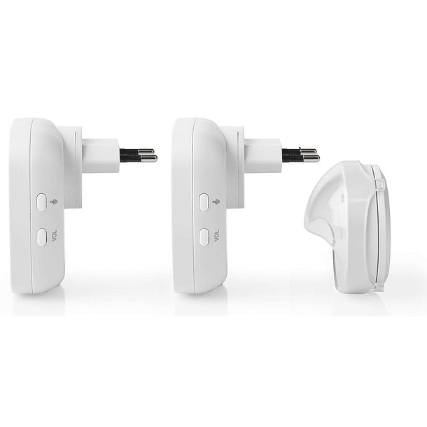 Campainha sem Fios c/ Comando e 2 Receptores (36 Melodias) - NEDIS 2