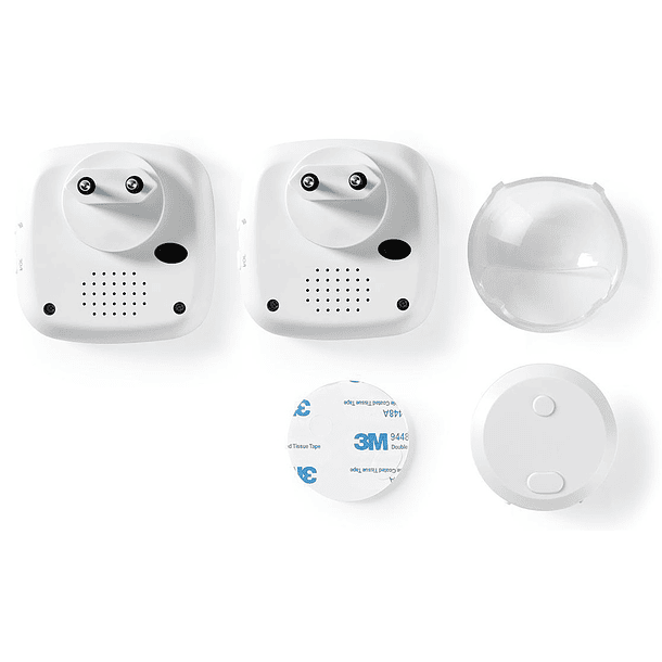 Campainha sem Fios c/ Comando e 2 Receptores (36 Melodias) - NEDIS 4