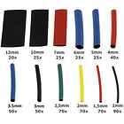 Kit Manga Termoretractil Multicor (560 pcs) - Caixa Plástica 2