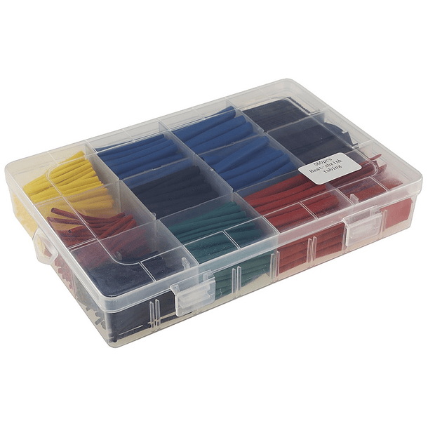 Kit Manga Termoretractil Multicor (560 pcs) - Caixa Plástica 3