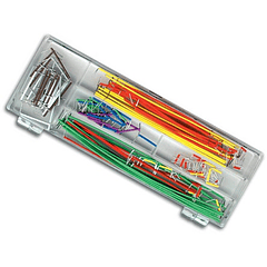 Kit de Fios Unifilares p/ Montagens em Bread Boards - 140pçs