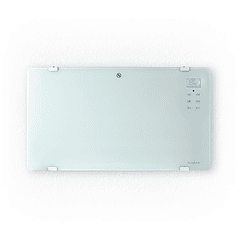 Aquecedor Convecção Inteligente Wi-Fi 2000W Vidro c/ Comando Chão/Parede SmartLife (Branco) - NEDIS