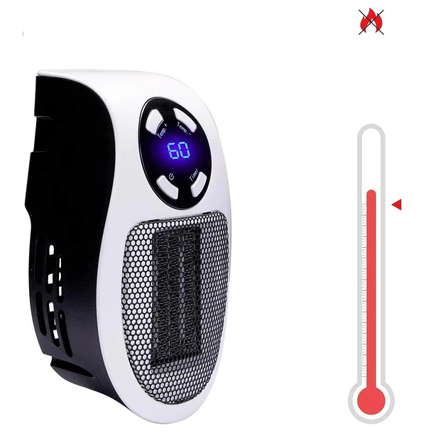 Aquecedor Termo-Ventilador Portátil 400W c/ Ligação Directa à Tomada 2