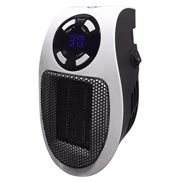 Aquecedor Termo-Ventilador Portátil 400W c/ Ligação Directa à Tomada 3