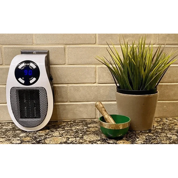 Aquecedor Termo-Ventilador Portátil 400W c/ Ligação Directa à Tomada 4