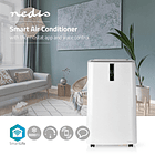 Ar Condicionado Portátil SmartLife até 60m³ 9000 BTU c/ Wi-Fi - NEDIS 3