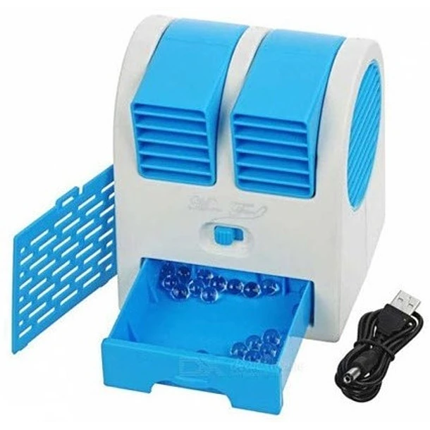 Mini Ventoinha USB/Pilhas c/ Ambientador e Depósito (500ml) 3