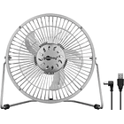 Ventoinha de Mesa 22cm c/ USB (Prateado) - GOOBAY 1