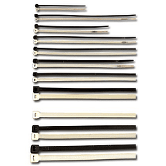Abraçadeiras de Fivela 280 x 4,8 mm Branco (100pcs)