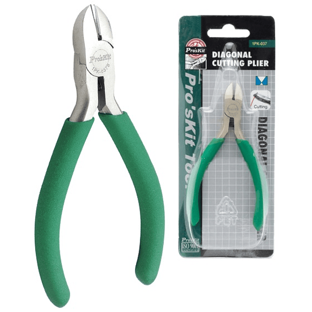 Alicate de Corte Diagonal 110mm (Blister) - Proskit 1