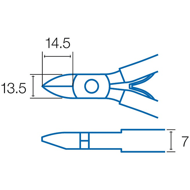 Alicate de Corte Micro (125mm) - Proskit 2