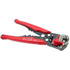 Alicate Descarnador de Cabos c/ Corte e Crava Terminais - VELLEMAN 2
