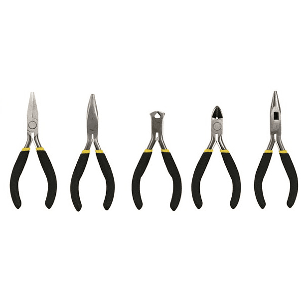 Conjunto de 5x Mini Alicates de Electricista - Toolland 1