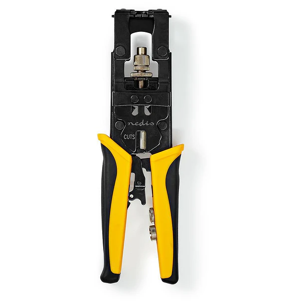 Alicate Cravar Fichas Compressão F/IEC/BNC/RCA - NEDIS 3