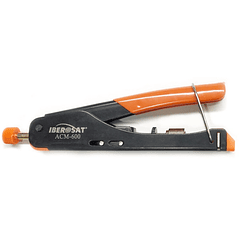 Alicate Cravar Fichas Compressão RCA, BNC e F (RG6/58/59) - IBEROSAT