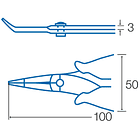 Alicate de Pontas Curvas 100mm - Proskit 2
