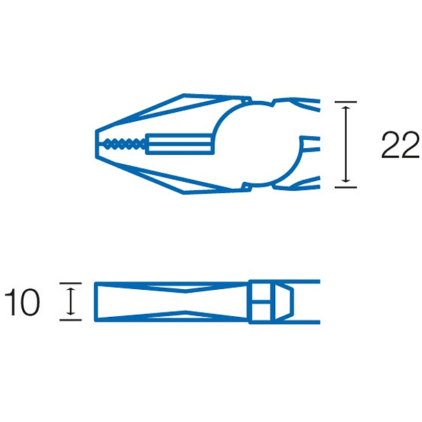 Alicate Universal 165mm (Blister) - Proskit 3