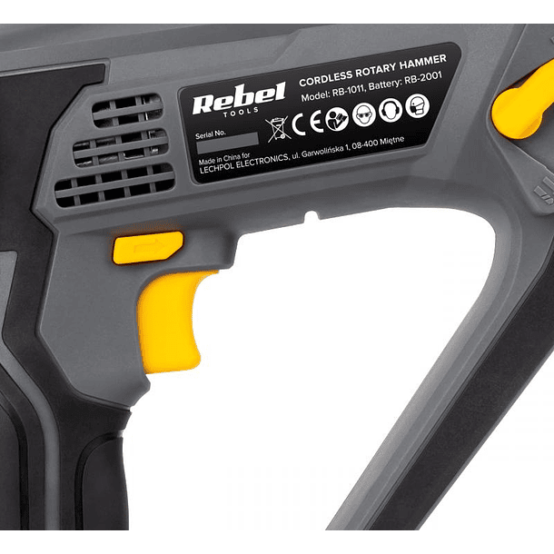 Martelo Perfurador Eléctrico s/ Fios - REBEL 3