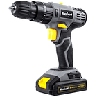 Aparafusadora/Berbequim/Martelo Recarregável s/ Fios com Iluminação LED (até 1300 RPM) - REBEL 1