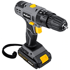 Aparafusadora/Berbequim/Martelo Recarregável s/ Fios com Iluminação LED (até 1300 RPM) - REBEL 4