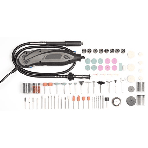 Berbequim/Esmeril de Precisão e Gravação Eléctrico c/ 190 Acessórios - VELLEMAN 3