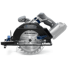 Serra Circular s/ Fios 3800RPM 165mm s/ Fios Bateria 18V DNA (s/ Bateria/Carregador) - BLAUPUNKT