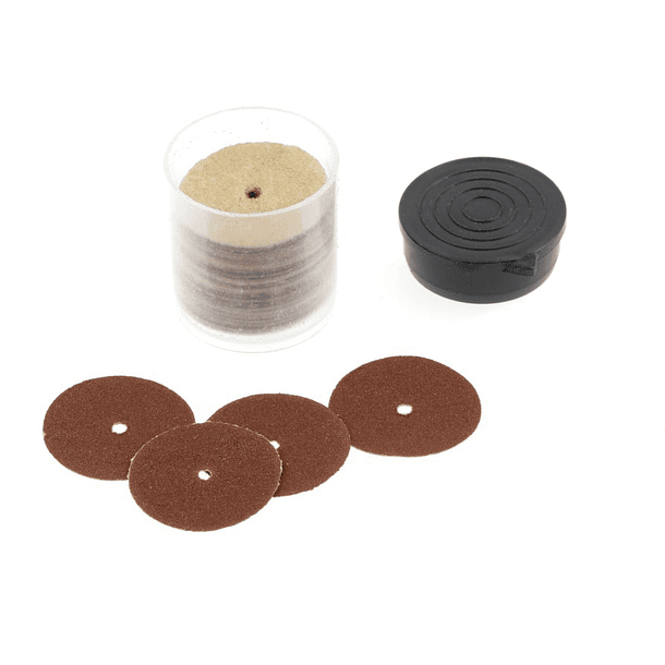 Conjunto de Acessórios de Substituição p/ Mini Lixadora (145pcs) - HOGERT 3