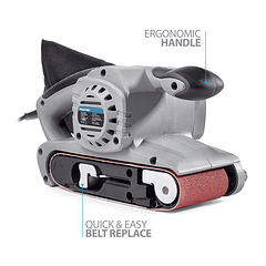 Lixadora Eléctrica de Correia 800W - BLAUPUNKT