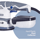 Lixadora Eléctrica 300W 12000RPM c/ 12 Discos e 6 Velocidades (125mm) - BLAUPUNKT 3