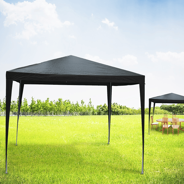 Tenda p/ Jardim (3 x 3 x 2,5 mts) - Preto 2