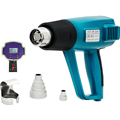 Pistola de Calor 450~1500W c/ Display Indicador Temperatura