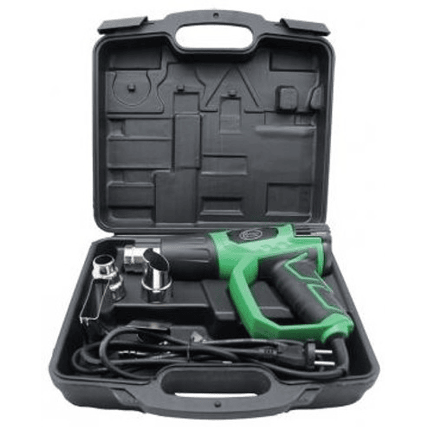 Pistola de Calor 2000W c/ Acessórios + Mala 3