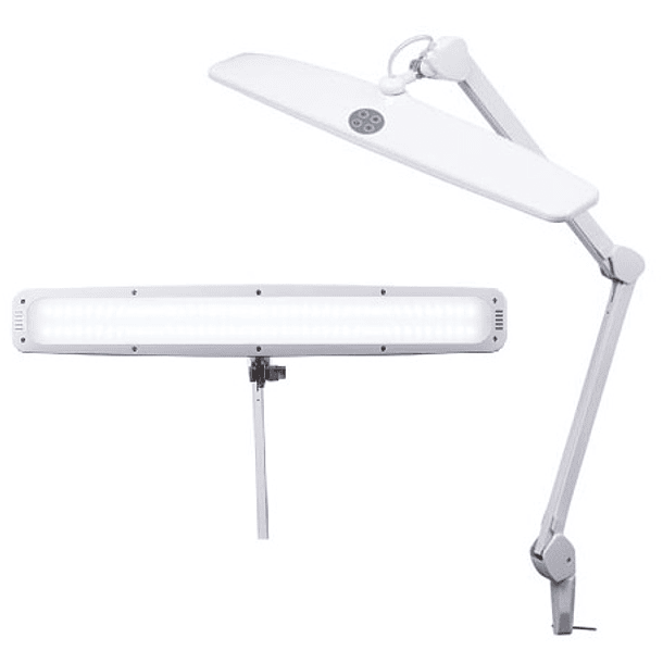 Candeeiro Escritório 84x LEDs Branco Frio 6000K Regulável - VELLEMAN VTLLAMP17 1