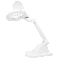 Candeeiro Mesa c/ Lupa + Tampa Branco - ZD121