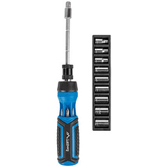 Chave de Fendas Ratchet 9 Bits - LANBERG