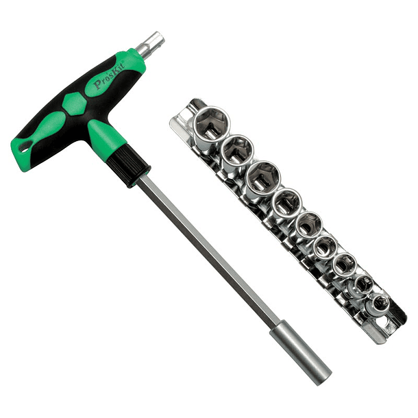 Kit Chaves de Caixa, Estrela e Fendas 20 em 1 - Proskit 2