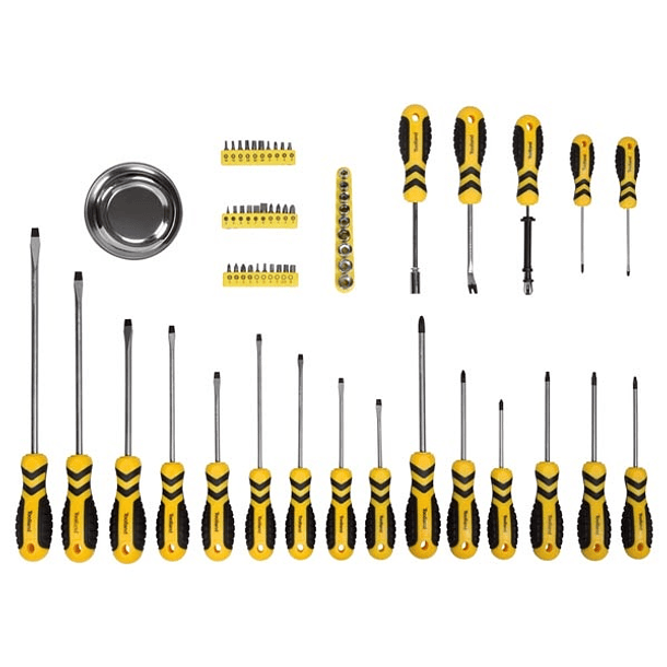 Conjunto de Chaves e Pontas (60pcs) - Toolland 1