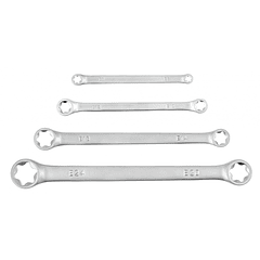 Conjunto de 4 chaves de lunetas E6..E24 - HOGERT