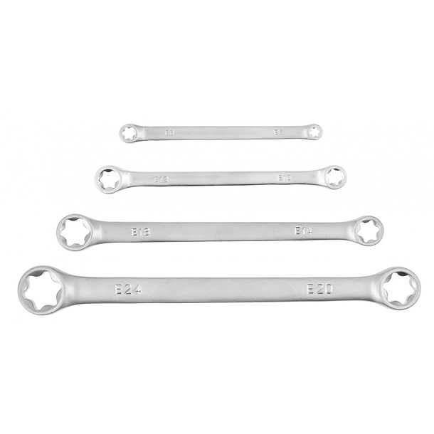 Conjunto de 4 chaves de lunetas E6..E24 - HOGERT 1