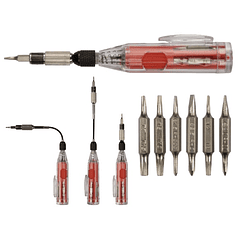 Chave Aparafusadora 2 em 1 c/ Haste Extensivel e Flexivel - VELLEMAN