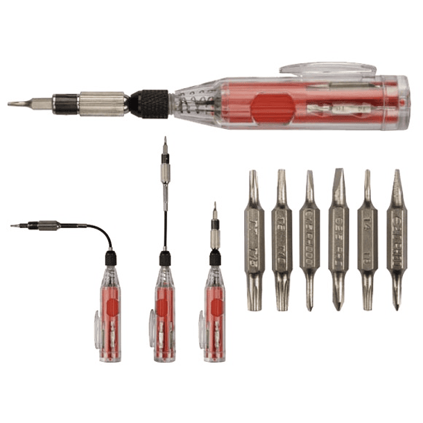 Chave Aparafusadora 2 em 1 c/ Haste Extensivel e Flexivel - VELLEMAN 