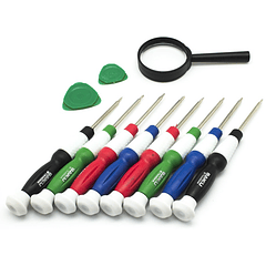 Conjunto 8x Chaves + Acessórios p/ Manutenção de Tablets, Smartphones e MP3 - BAKU