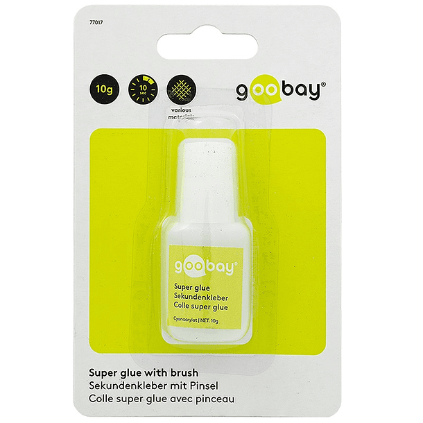 Cola (Super Cola 3) c/ Pincel - 10g 