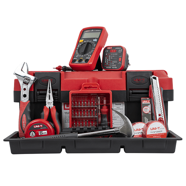 Kit Ferramentas Básico Doméstico (12 pcs) - UNI-T 