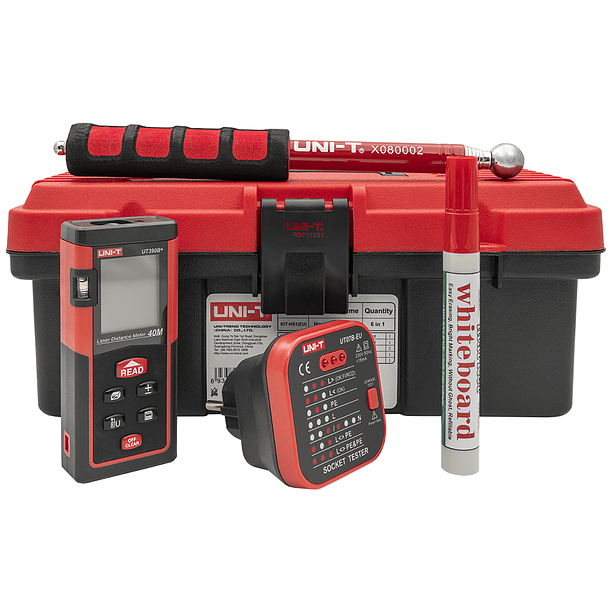 Kit Ferramentas Básico Inspeção Doméstica (6 pcs) - UNI-T 